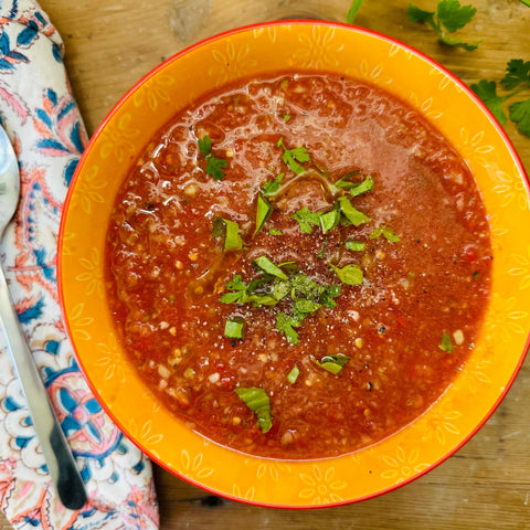 Easy Summer Gazpacho