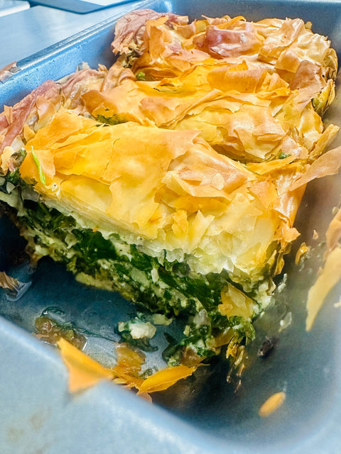 Loaf Pan Spanakopita